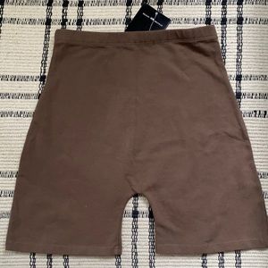 Brown brandy Melville biker shorts